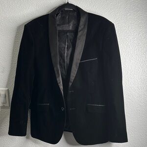 GIORGIO BALANERO Classic Black velvet Blazer size 42S